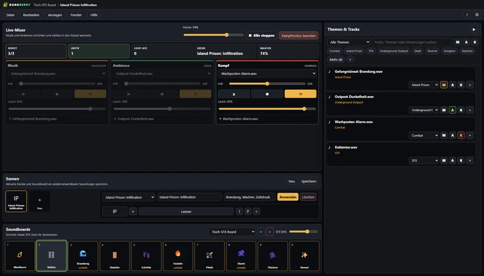 BardBerry Soundboard